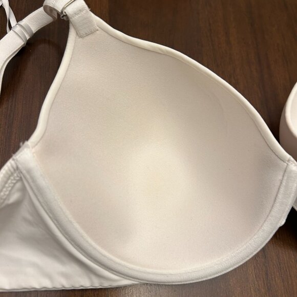 NWT Victoria's Secret T-Shirt Lightly Lined Full Coverage Bra Women 36C White - Picture 11 of 16